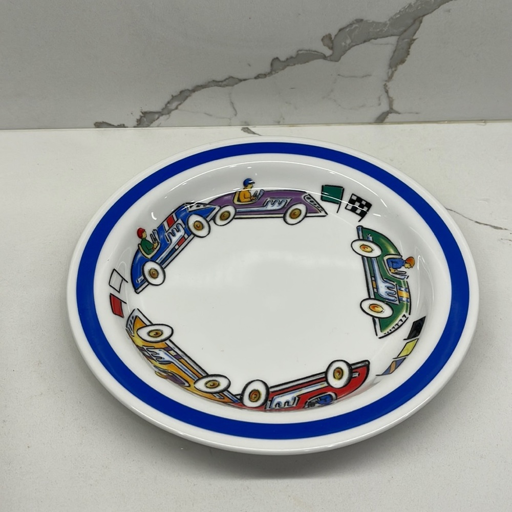 Tiffany & Co Children’s Race Car plate